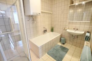 Vannituba majutusasutuses Appartment Weinbau Müllner