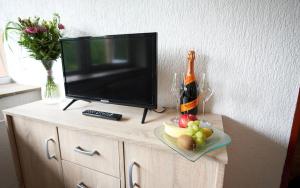 Sjónvarps- og/eða afþreyingartæki á Hotel Fit Fun