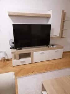TV a/nebo společenská místnost v ubytování Dobi Apartmani WING