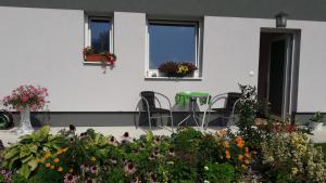 Κήπος έξω από το Apartmány Anna