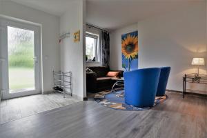 Χώρος καθιστικού στο Apartmány Anna