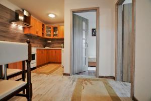 Η κουζίνα ή μικρή κουζίνα στο Apartmány Anna
