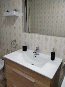 Koupelna v ubytování Casa Korrontxas & Ega Txokoa