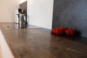 Kuchyň nebo kuchyňský kout v ubytování Modern Home Check-in & chill down auf 65 qm²