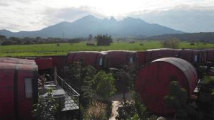 Een algemene foto van de bergen of uitzicht op de bergen vanuit het hotel