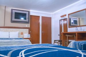 Postel nebo postele na pokoji v ubytování Hotel Niza Zona Piel