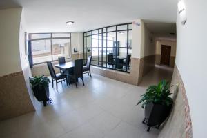 Posezení v ubytování Hotel Niza Zona Piel