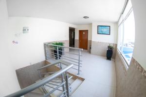 TV a/nebo společenská místnost v ubytování Hotel Niza Zona Piel