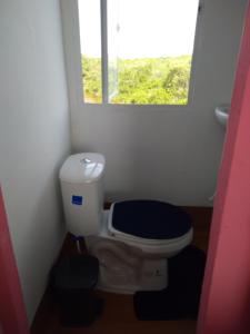 ห้องน้ำของ posada donde Uriel Playa tranquila