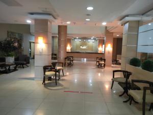 مطعم أو مكان آخر لتناول الطعام في Alau Hotel