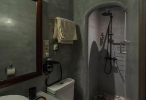 Koupelna v ubytování Hotel Meteora