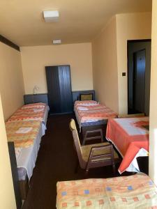 Postel nebo postele na pokoji v ubytování Restaurant Motel Hana Barbara Gastro sro