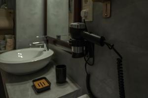 Koupelna v ubytování Hotel Meteora