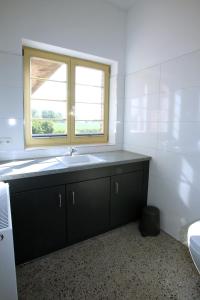 Ein Badezimmer in der Unterkunft Bahnhof Hohen Mistorf