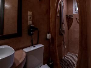 Koupelna v ubytování Hotel Meteora