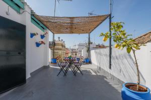 Balkon lub taras w obiekcie Apartamento San Diego Catedral