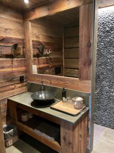 Koupelna v ubytování Norefjell - Storhytte med Jacuzzi og fantastisk beliggenhet