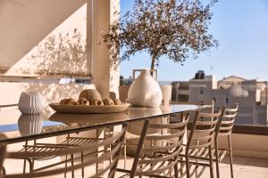 Balkón alebo terasa v ubytovaní Elaia Luxury Apartments Glyfada