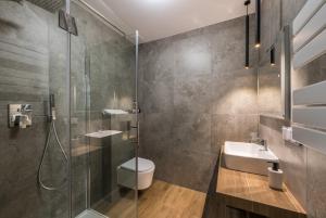Kúpeľňa v ubytovaní Kazimierz Old Town Apartments