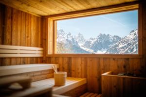 Nespecifikovaný výhled na hory nebo výhled na hory při pohledu z bed and breakfast