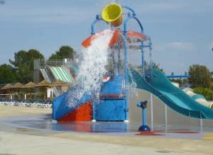 Bazén v ubytování Camping des Dunes de Contis mobilhome 3ch, nebo v jeho okolí