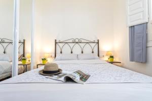 Een bed of bedden in een kamer bij Oasis del Nora
