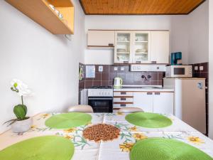 Ett kök eller pentry på Apartment Rabyně-2 by Interhome