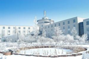 Hotel Meerane v zimě