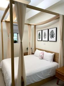 Postel nebo postele na pokoji v ubytování Bloom B&B