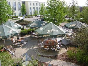 Zahrada ubytování Hotel Meerane