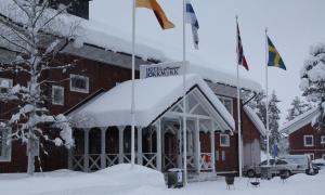 Hotel Jokkmokk v zimě