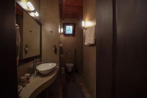 Koupelna v ubytování Hotel Meteora