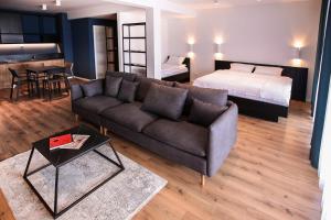 Posezení v ubytování Swiss Apartments Prishtina