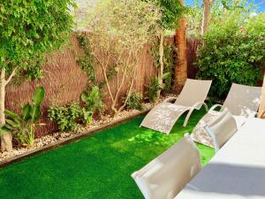Zahrada ubytování Marinas Sol - Tu hogar con jardín privado!