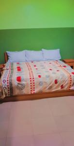 Łóżko lub łóżka w pokoju w obiekcie LARRYDAM HOTEL AND SUITES
