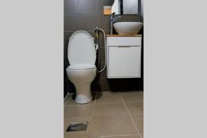 Koupelna v ubytování Hikaya studios + 6 fotografií