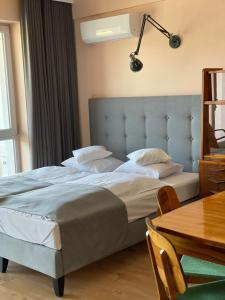 Postel nebo postele na pokoji v ubytování Silesia Apartment Eliza