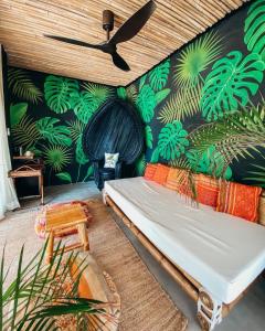 Posezení v ubytování Amihan Beach Cabanas