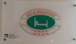 Certifikát, hodnocení, plakát nebo jiný dokument vystavený v ubytování B&B Borgo Arcadia