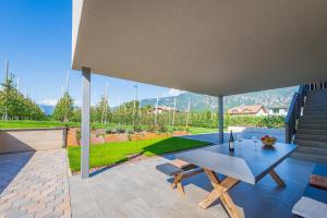 Nespecifikovaný výhled na hory nebo výhled na hory při pohledu z bed and breakfast