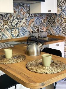 Køkken eller tekøkken på Chiarilù Casa Vacanze