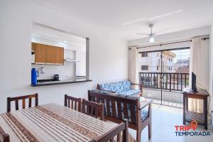 Gallery image of Apartamento com ar condicionado à 100 metros da praia - Edifício Ibiza in Ubatuba