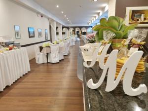 Restaurace v ubytování Hotel Madera