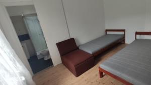 Posteľ alebo postele v izbe v ubytovaní Mátrai Vándor Apartmanok