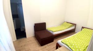 Posteľ alebo postele v izbe v ubytovaní Mátrai Vándor Apartmanok