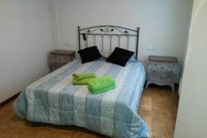 Postel nebo postele na pokoji v ubytování CANGAS DE ONIS LUCY