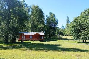 Zahrada ubytování Cabañas simple Pucon