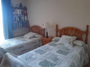 Postel nebo postele na pokoji v ubytování Alojamiento Cazorla Visión
