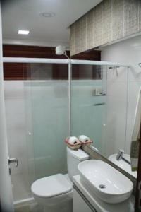 Un baño de Flats no Nannai Residence - Muro Alto - Porto de Galinhas - Brasil