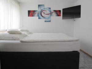 Postel nebo postele na pokoji v ubytování Apartment für zwei